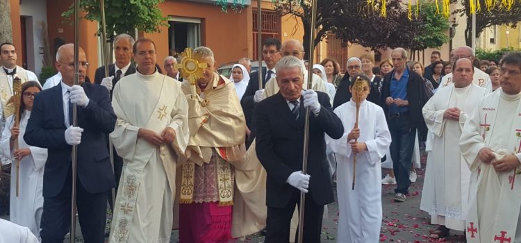 Corpus Domini 2022. Processione eucaristica parrocchiale