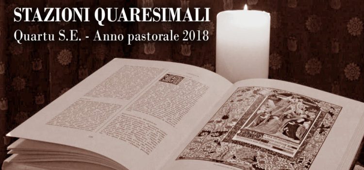 Stazioni quaresimali 2018 Stazioni quaresimali 2018