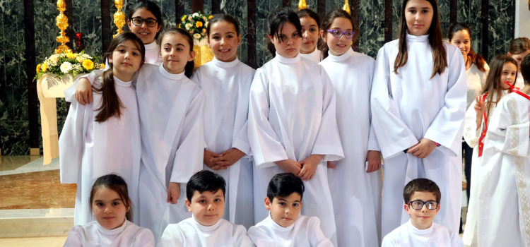 I ministranti in festa al seminario di Cagliari