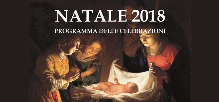 Natale 2018 – Programma delle celebrazioni