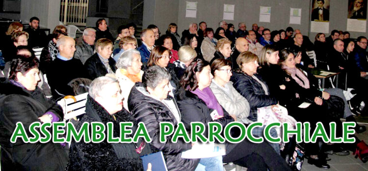 Domenica 24 marzo. Assemblea parrocchiale