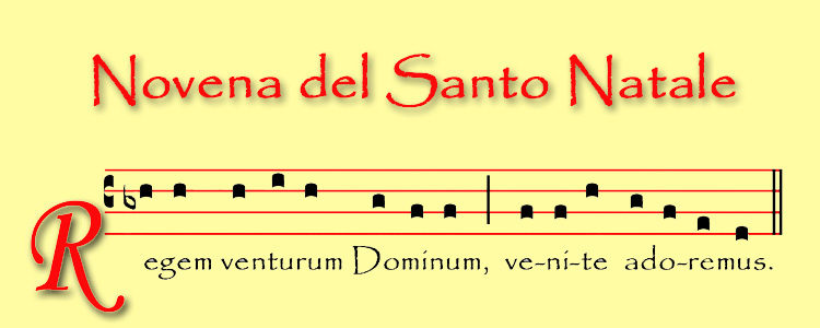 Novena del Santo Natale Novena del Santo Natale