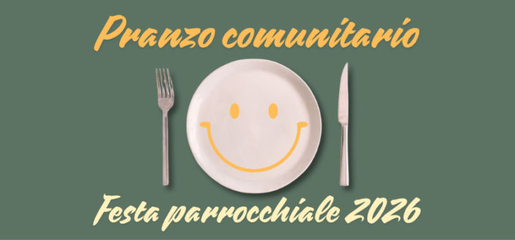 Pranzo comunitario per la festa parrocchiale 2026